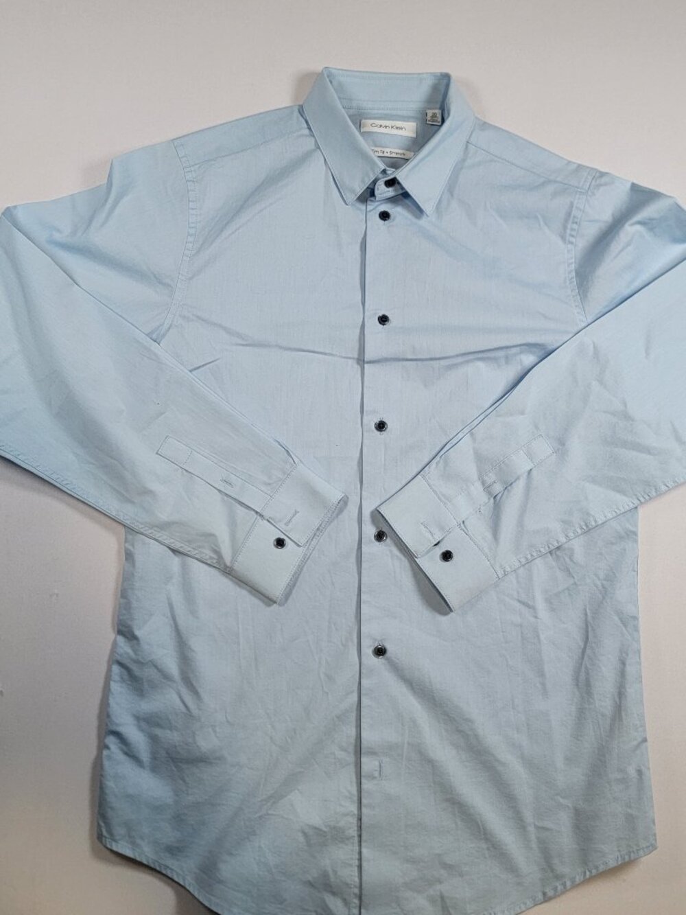 Calvin Klein Boys Slim Fit Stretch Dress Shirt Size 20